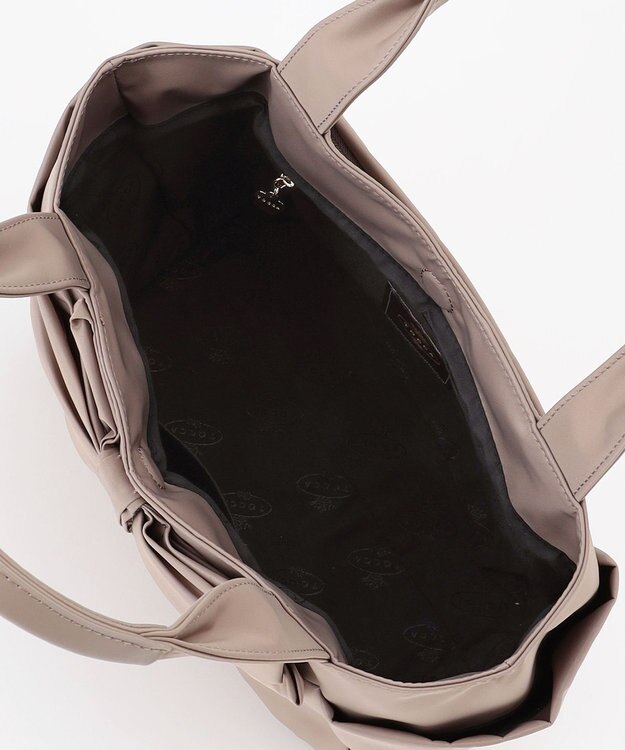 TOCCA 【大人百花掲載】KNOT IN HEART NYLONTOTE M トートバッグ M グレージュ系