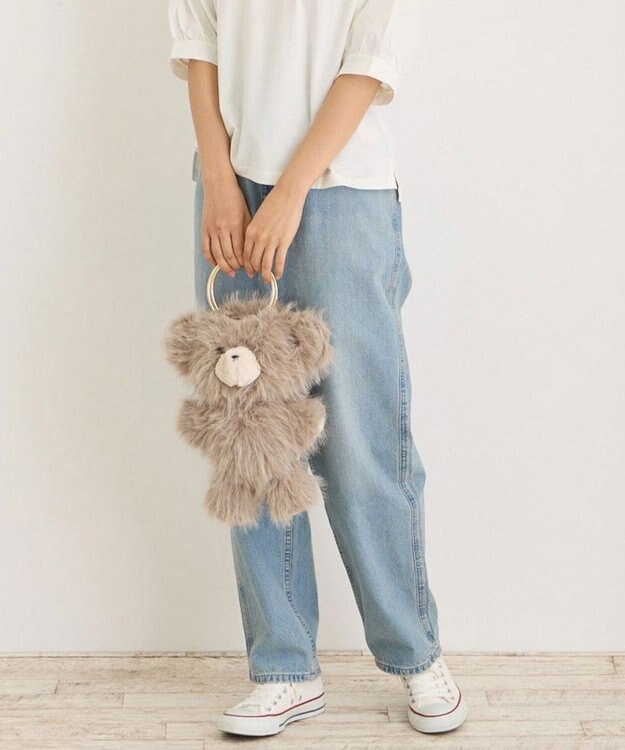 ROOTOTE 0652【直営店限定】ベビールー.クマクマ-A 03：グレー