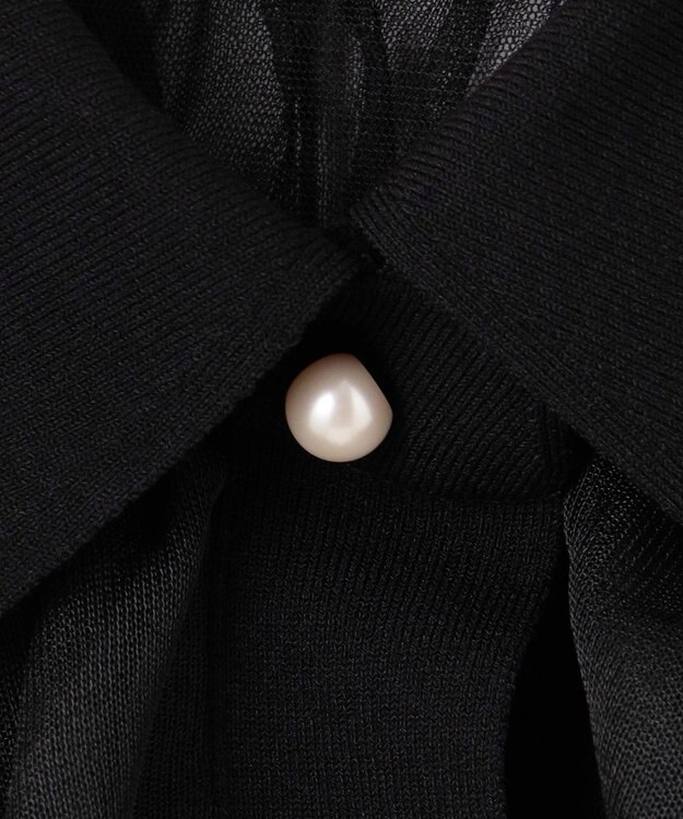 組曲 L 【組曲×setsuko sagittaire】シアーブルゾン ブラック系