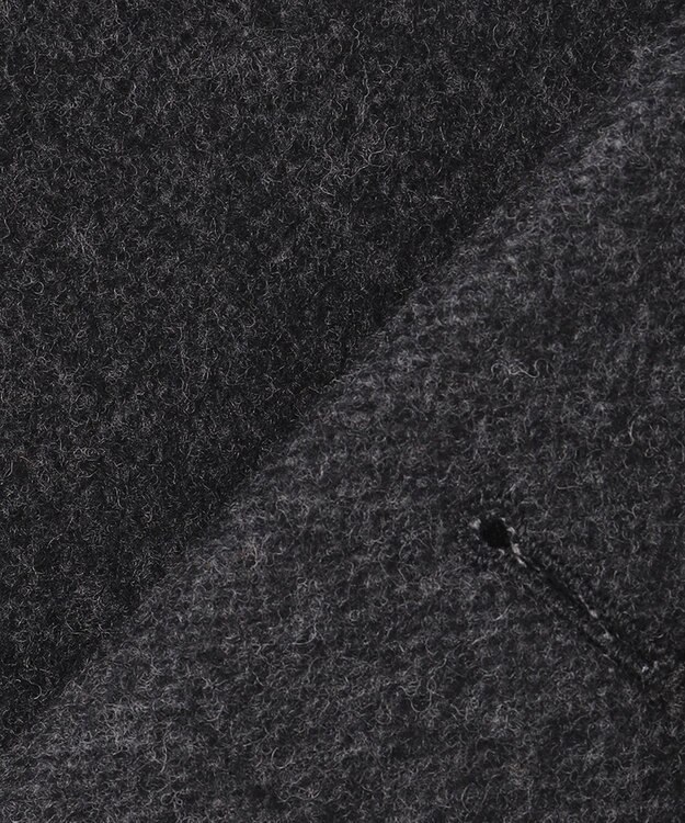 J.PRESS LADIES L ショートビーバー ステンカラーコート グレー系