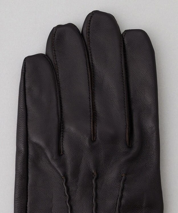 GOTAIRIKU スナップ付にアップデート【スマホ対応】シープレザー  グローブ（25年モデル） ダークブラウン系