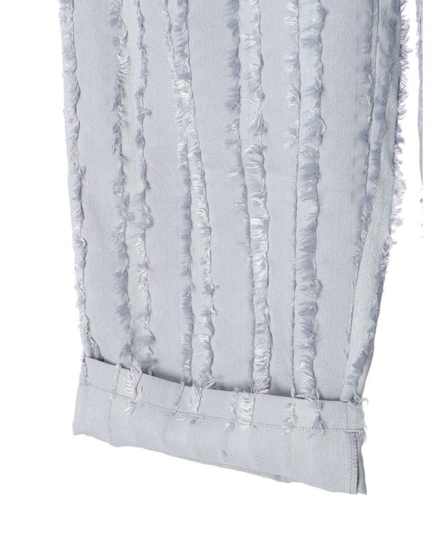 Green Parks ・ＳＵＧＡＲ　ＳＰＯＯＮ　フリンジジャカードパンツ Light Gray