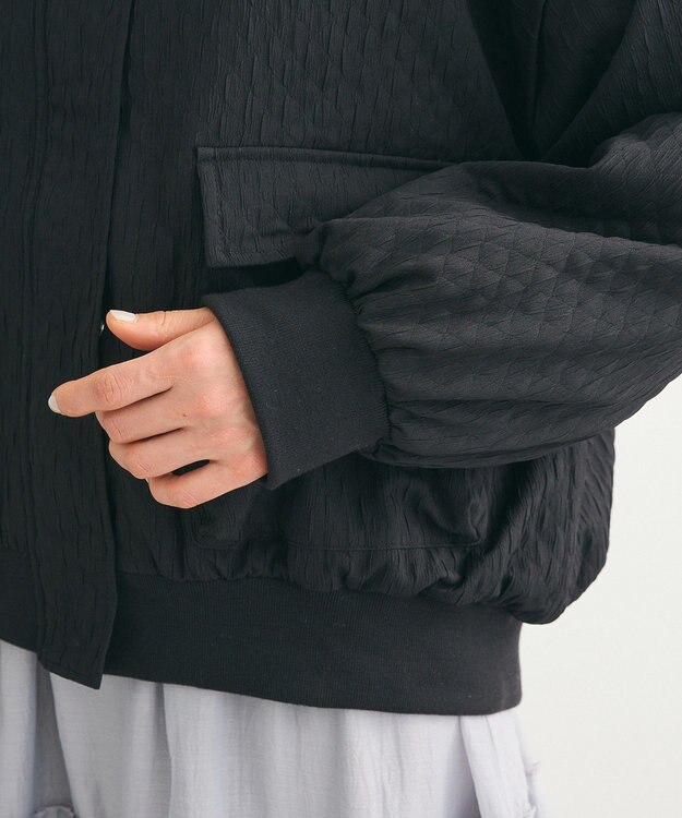 Green Parks ２ＷＡＹ　　ジャガードブルゾン Black