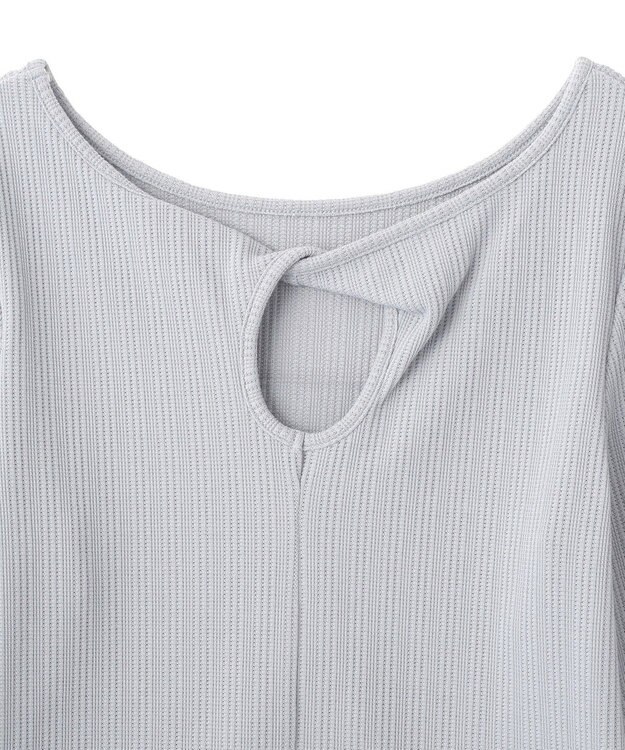 earth music&ecology 【前後2WAY】ツイストカットアウトプルオーバー Sax