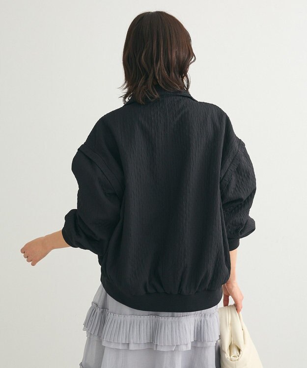 Green Parks ２ＷＡＹ　　ジャガードブルゾン Black