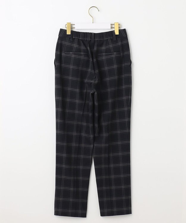 ANY SIS 【保温性あり/洗える】サーモ 2WAYストレッチ テーパード パンツ ネイビーベース