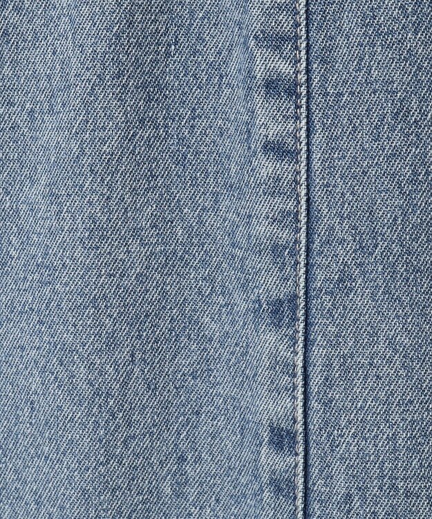 Green Parks ・ＥＬＥＮＣＡＲＥ　ＤＵＥ　デニムＷ－ＺＩＰジャンスカ Light Indigo