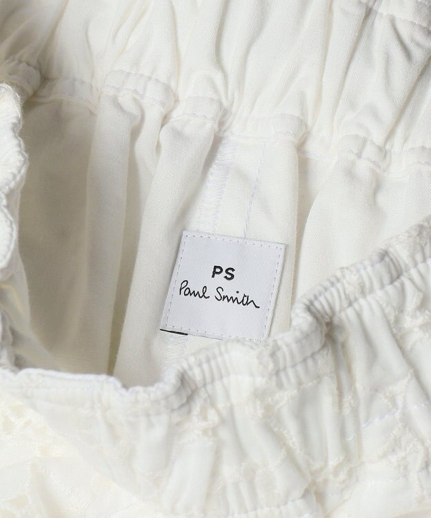 Paul Smith アイレットレース イージーパンツ ホワイト