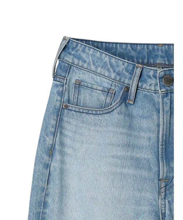 AMERICAN HOLIC センタープレスフレアデニム Light Indigo