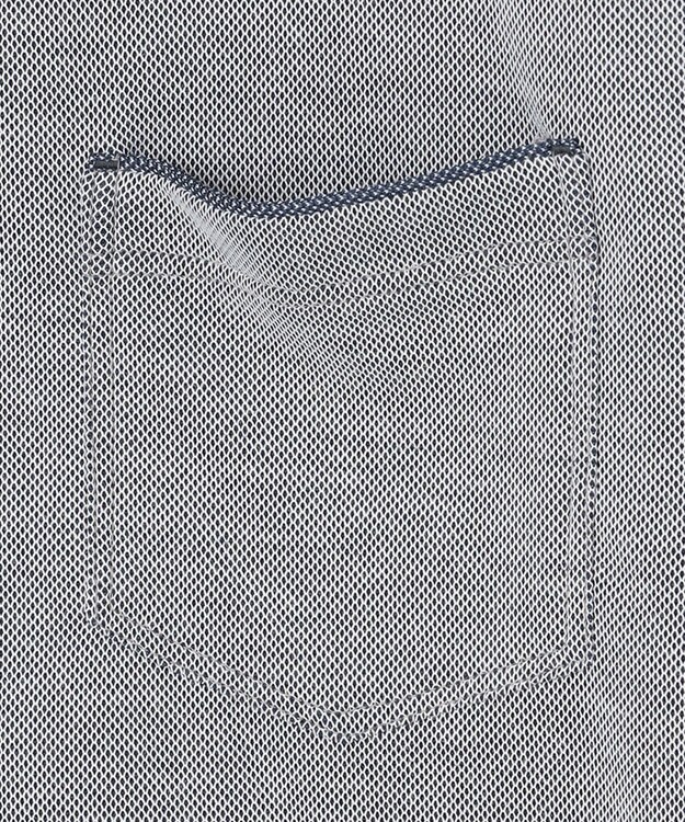 JOSEPH ABBOUD 【キングサイズ・オーガニックコットン】クールダディ ポロシャツ ライトグレー系