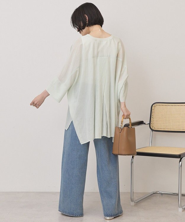 AMERICAN HOLIC Vネックポンチョシャツ Mint