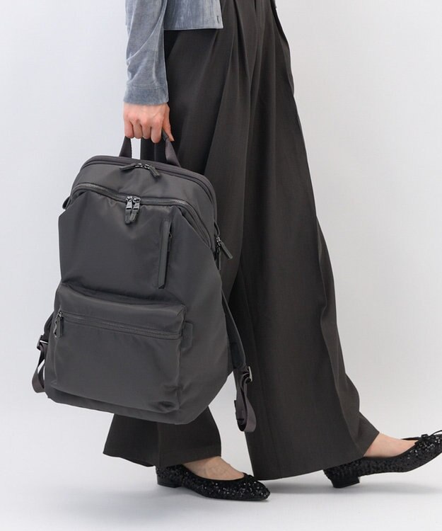 ACE BAGS & LUGGAGE W&.Day/Night ポッケス ハグリュック B4サイズ 15.6インチPC収納 20213 ダブルアンドデイナイト ダークグレー