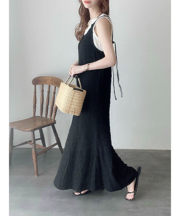 Green Parks ＪＱＤカットワンピース Black