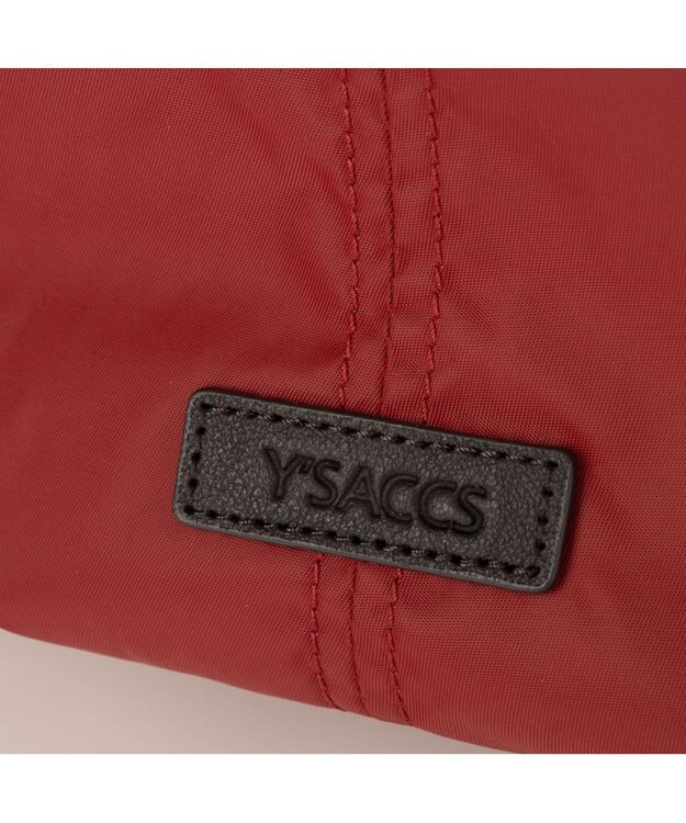 Y'SACCS リサイクルナイロン　ふんわりトート　Sサイズ ワイン