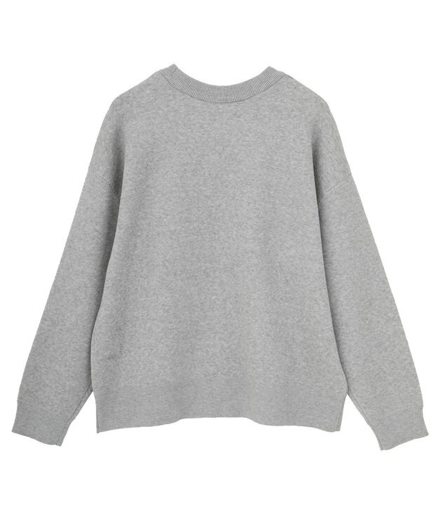 Green Parks ミッキー＆フレンズ／ジャガードニットプルオーバー Gray Mixture