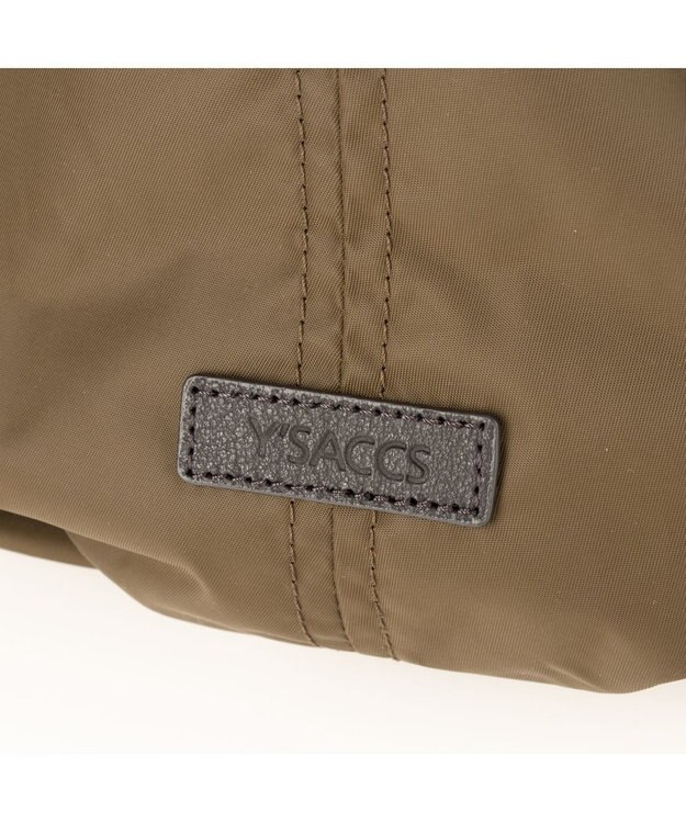 Y'SACCS リサイクルナイロン　ふんわりトート　Sサイズ チョコ