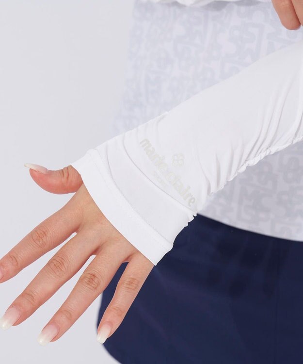 FILA GOLF／marie claire 【marie claire SPORT】 アームカバー ホワイト