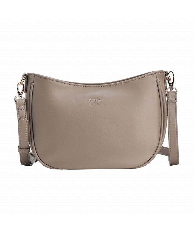 ACE BAGS & LUGGAGE JEWELNA by Jewelna Rose ムーンショルダーバッグ 16282 ジュエルナローズ グレージュ