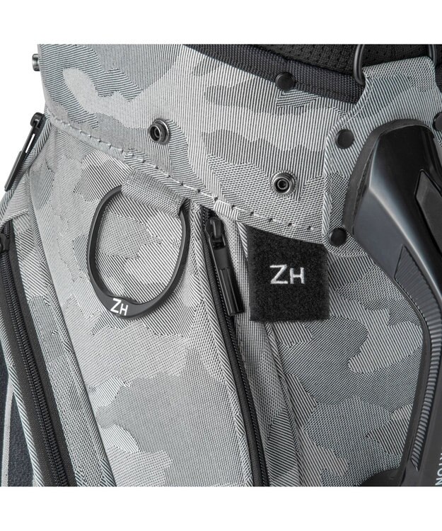 ZERO HALLIBURTON ジャガードカモ柄キャディバッグ JC Series ZHG-CB26 85231 グレーカモ