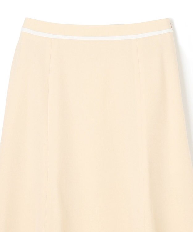 BEIGE， 【洗える】CINDY / フレアスカート Sheer Orange × White