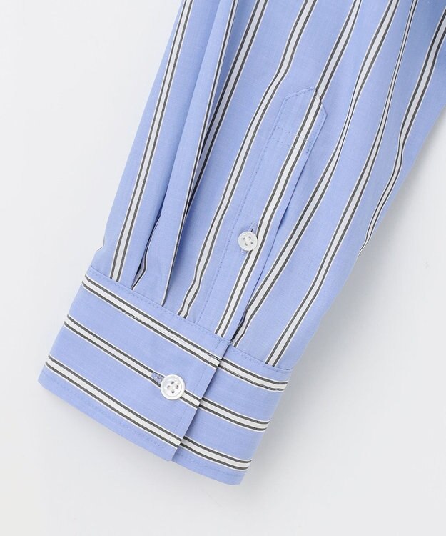 NAVE 【Nave】タイプライター クロップドシャツ ストライプ系