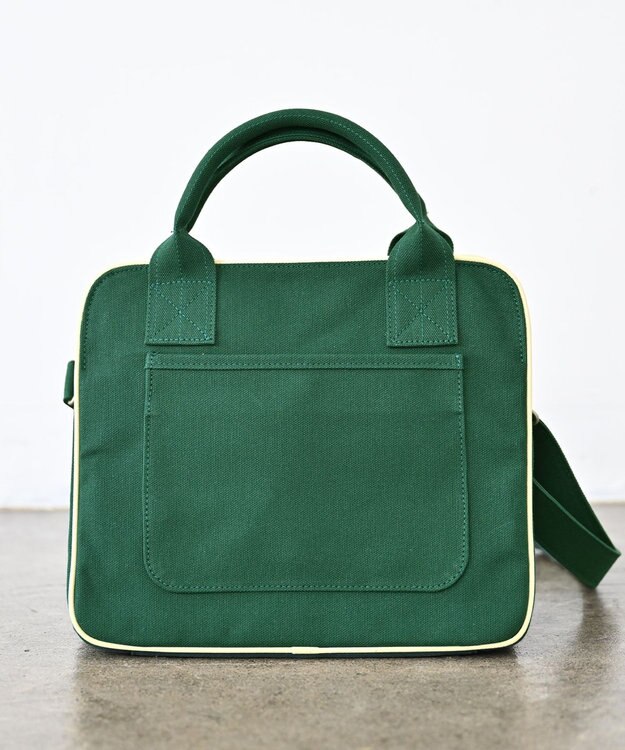 YUSHI ARLE - 2WAY SHOULDER 帆布手さげ&ショルダーバッグ グリーン