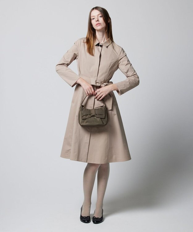 TOCCA 【洗える】TORCH 襟付きコート ベージュ系