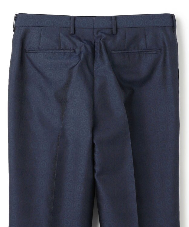 JOSEPH HOMME 【HIGH GRADE LINE】モスクジャガード ストレートパンツ / HOVE ネイビー系