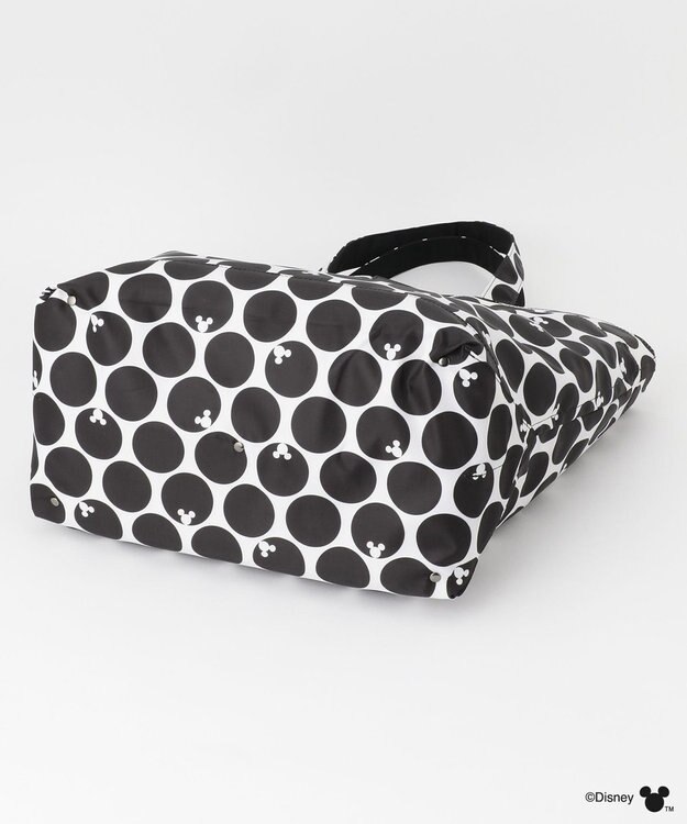 Y'SACCS 【Disney Collection】シルエットプリントトートバッグ　Lサイズ ブラック