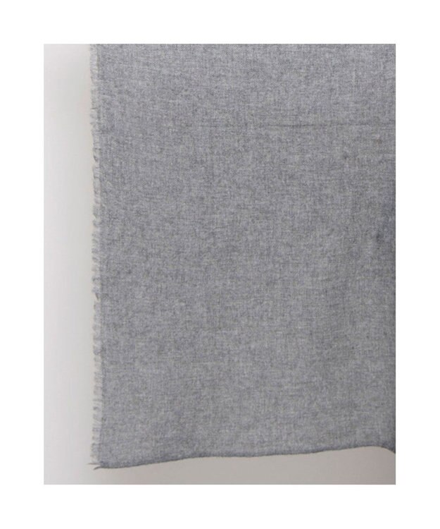 UNBILLION カシュネ cache nez / カシミヤエアリー無地ストール GY