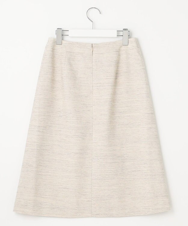 J.PRESS LADIES ライトツイードストレッチ スカート ベージュ系1