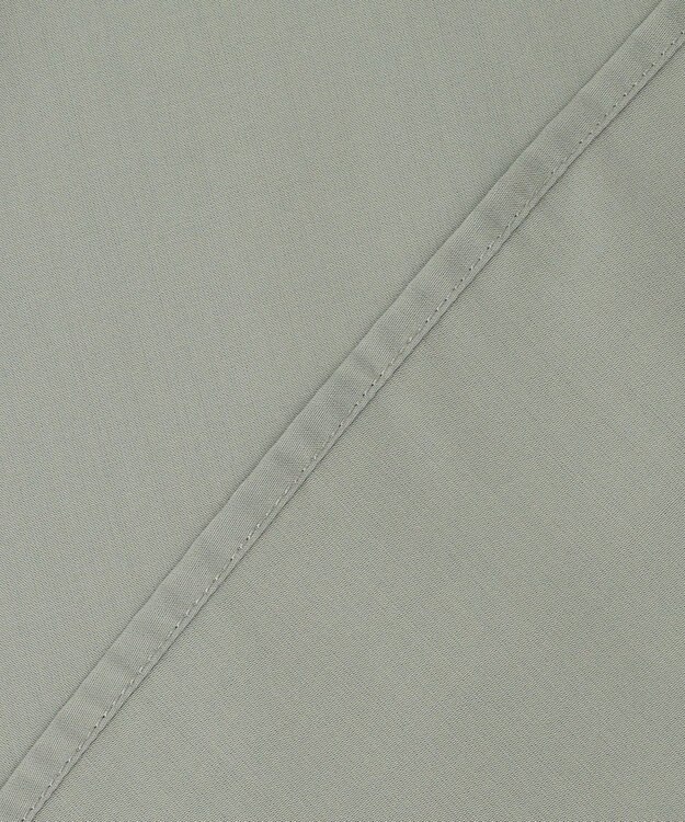 UNFILO イージーケア ピンタックブラウス カーキ