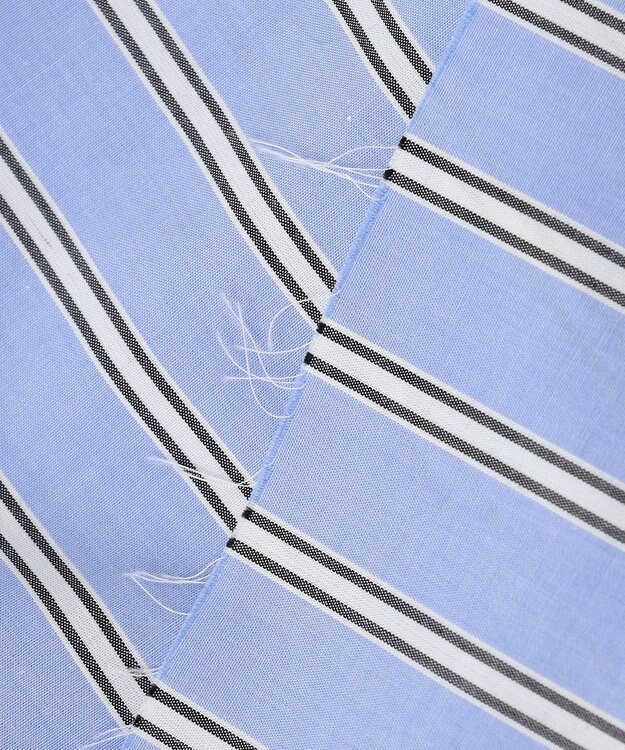 NAVE 【Nave】タイプライター クロップドシャツ ストライプ系