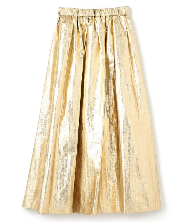 NAVE 【Nave】ホイルプリント スカート ゴールド系