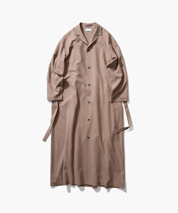 ATON NIDOM SILK | ドレスコート CAMEL