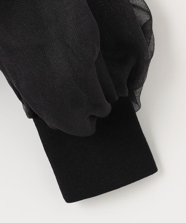 組曲 L 【組曲×setsuko sagittaire】シアーブルゾン ブラック系