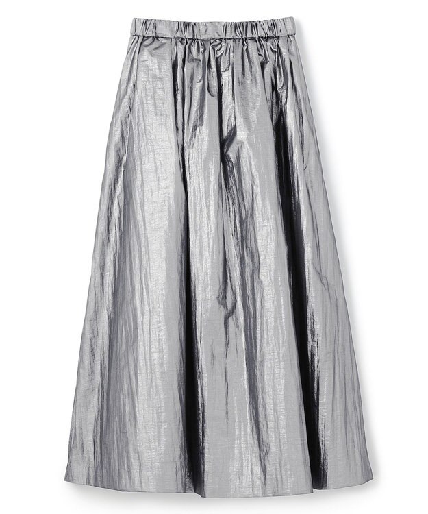 NAVE 【Nave】ホイルプリント スカート ブラック系