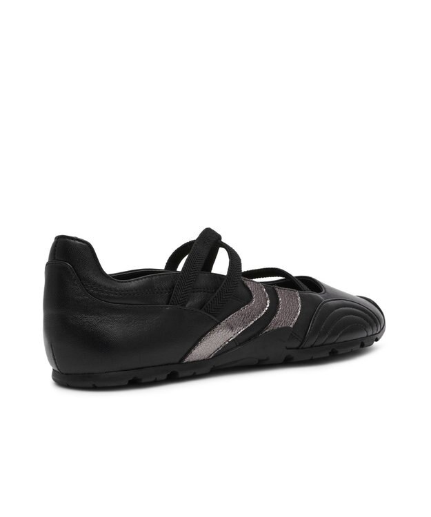 STEVE MADDEN JOISIE クロスストラップフラットスニーカーシューズ ブラック