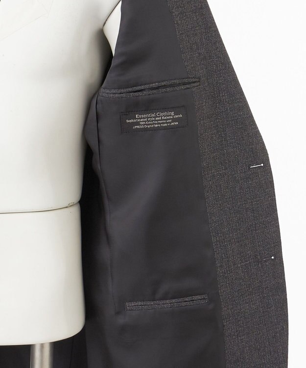 J.PRESS MEN 【ESSENTIAL CLOTHING】スポーティフランネル スーツ グレー系