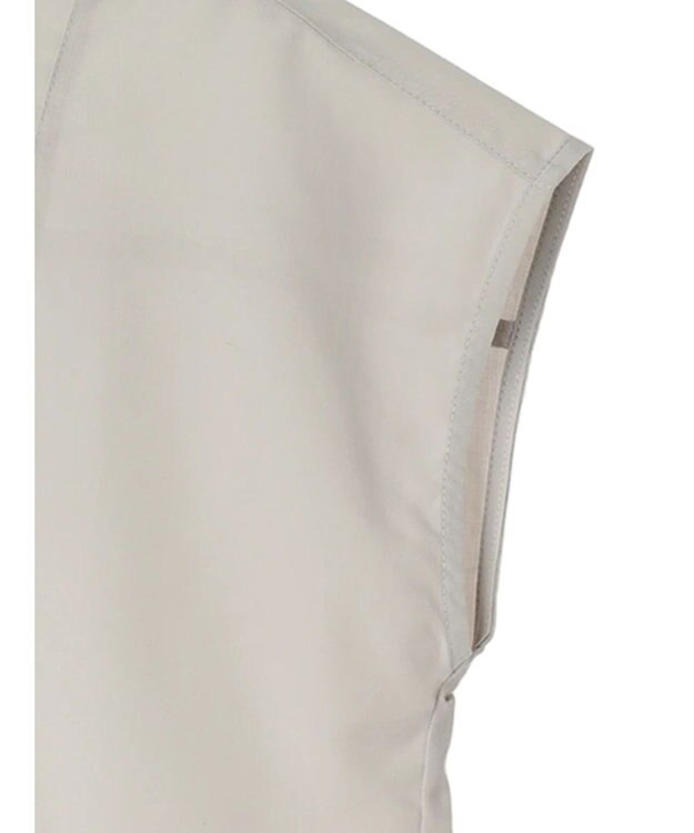 Green Parks ・ＥＬＥＮＣＡＲＥ　ＤＵＥ　ピンタックフレンチブラウス Gray Beige