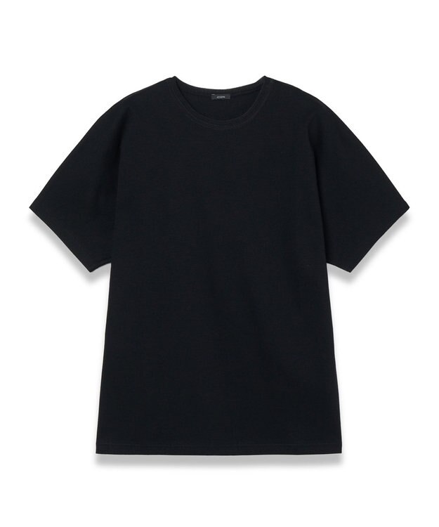 JOSEPH 【洗える】コンフォートコットン　ショートスリーブTシャツ Black