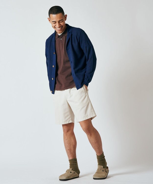 J.PRESS MEN リネンアンカー ニットジャケット ネイビー系7