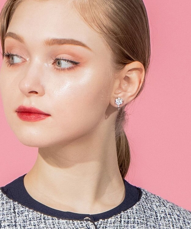 TOCCA GARDENIA EARRINGS イヤリング シルバー系