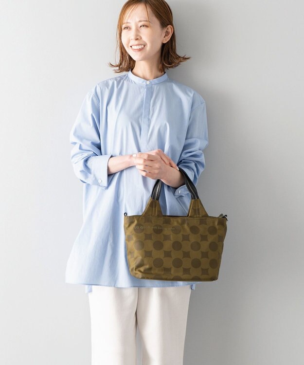 MIYABIYA La quoh with kirakaracho 南蛮七宝ベーシックプリント スモールトート