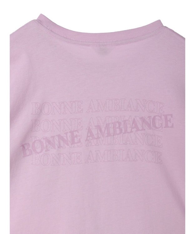 AMERICAN HOLIC ポケット付きロゴカットチュニック Pink