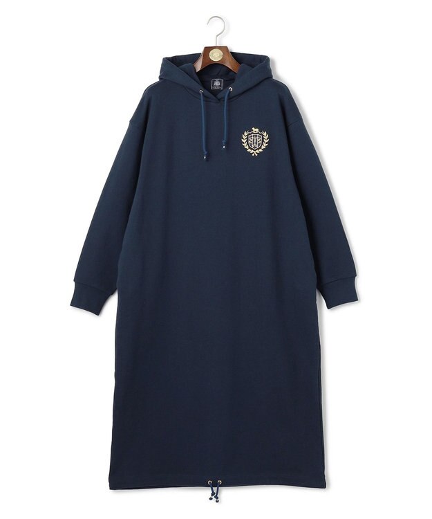 J.PRESS MEN 【J.PRESS ORIGINALS × CLUEL】クレストロゴ スウェットワンピース ネイビー系