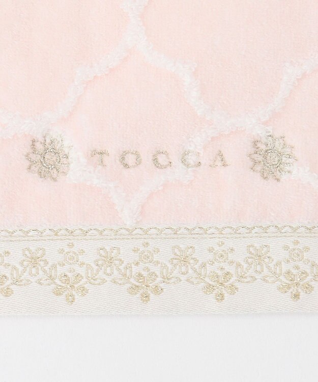 TOCCA 【TOWEL COLLECTION】CHECKER CLOVER TOWELCHIEF ハンドタオル ピンク系