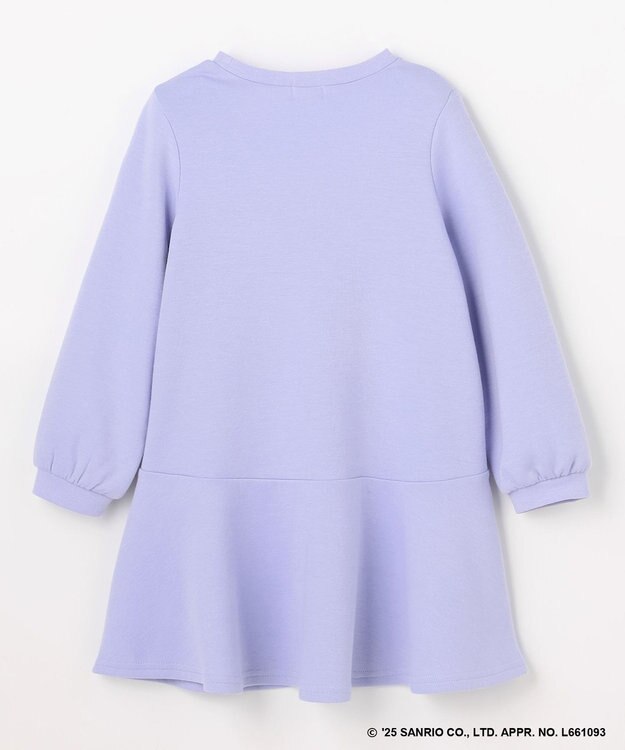 ANY KIDS 【マイメロディ＆クロミ×ANY KIDS】ポシェット ワンピース ラベンダー×クロミ