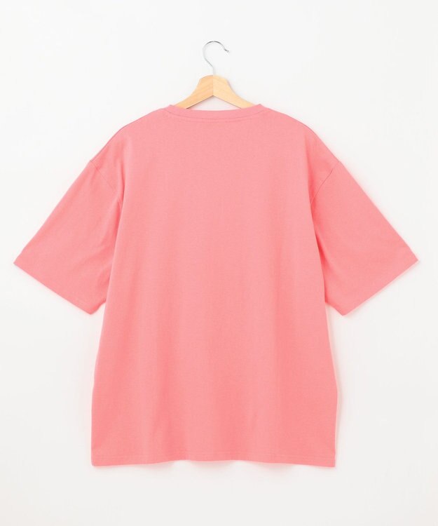 SHARE PARK MENS 【UNISEX】UVカット アートコラボTシャツ〈HIKING〉 コーラル