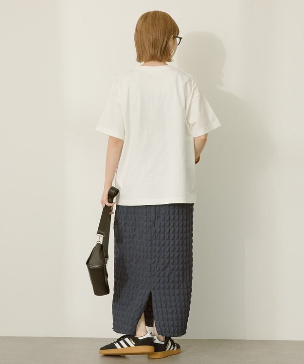 AMERICAN HOLIC ポコポコナロースカート Navy